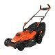 Masina de tuns gazonul cu motor electric Black Decker BEMW471BH-QS, 1600w, latime de taiere 38 cm, cos colector 45 litri