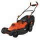 Masina de tuns gazonul cu motor electric Black Decker BEMW481BH-QS, 1800w, latime de taiere 42 cm, cos colector 50 litri
