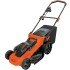 Masina electrica de tuns gazonul Black & Decker LM2000-QS, putere 2000W, latime taiere 48 cm, cos colector 50 L