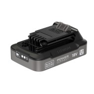 Acumulator Black Decker BDL2018S-XJ 18V 2.0 Ah, indicator Led de incarcare