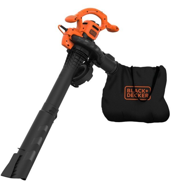 Suflanta si aspirator pentru frunze Black Decker BEBLV260-QS, 2600 w, viteza de suflare 315 km/h, sac de colectare 40 L