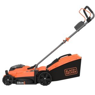 Masina de tuns gazonul Black & Decker BCMW3318L2-QW cu acumulatori 18V 2 x 2.5 ah, latime de taiere 33 cm, cos colector 35 l Masina de tuns gazonul Black & Decker BCMW3318L2-QW cu acumulatori 18V 2 x 2.5 ah, latime de taiere 33 cm, cos colector 35 l