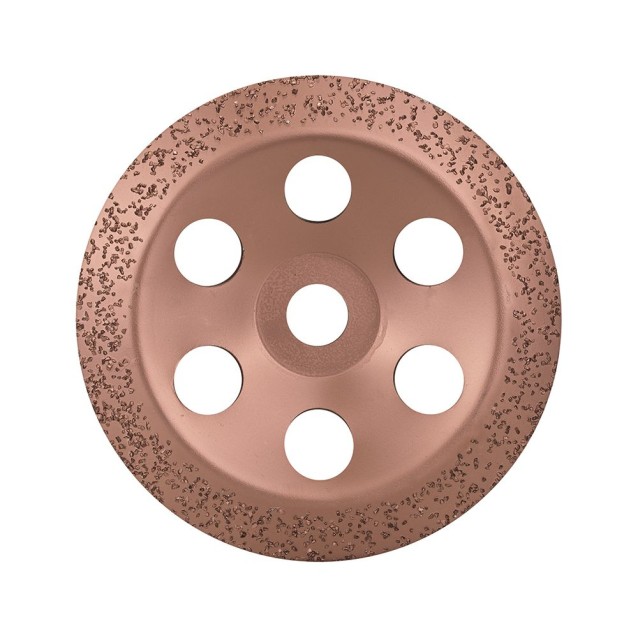 Disc oala placat cu carburi metalice pentru polizorul unghiular Bosch 180 Mediu Inclinat Disc oala placat cu carburi metalice pentru polizorul unghiular Bosch 180 Mediu Inclinat