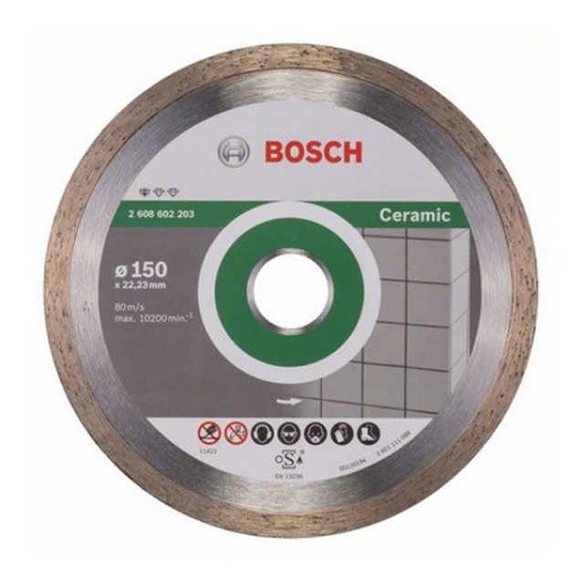 Disc diamantat Bosch Standard for Ceramic 150 x 1.6