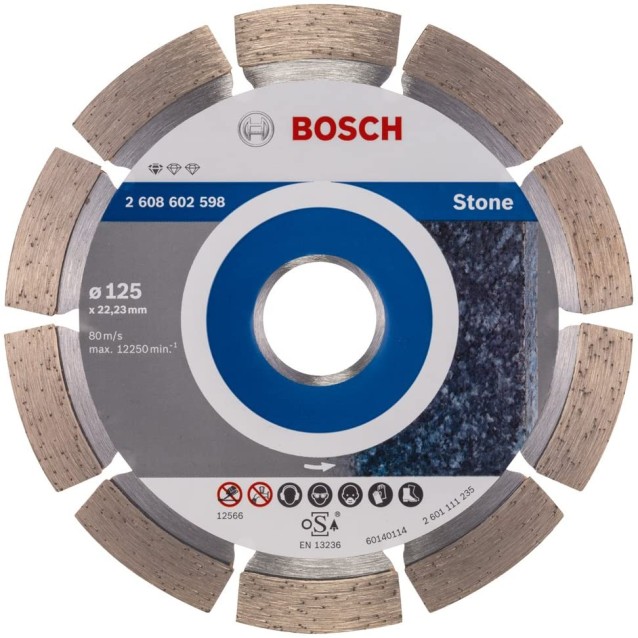 Disc diamantat Bosch Standard for Stone 125 x 1.6
