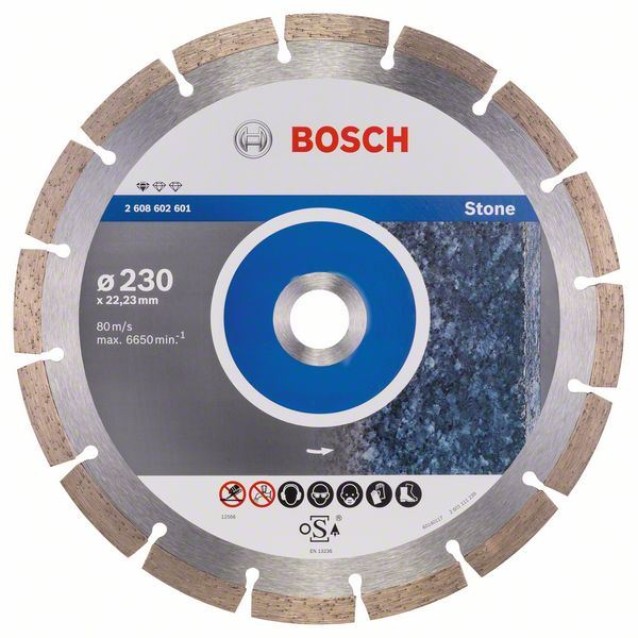 Disc diamantat Bosch Standard for Stone 230 x 2.3