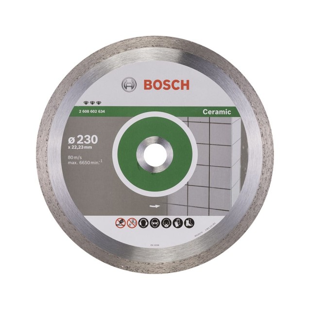 Disc diamantat Bosch Best for Ceramic 230 x 2.4