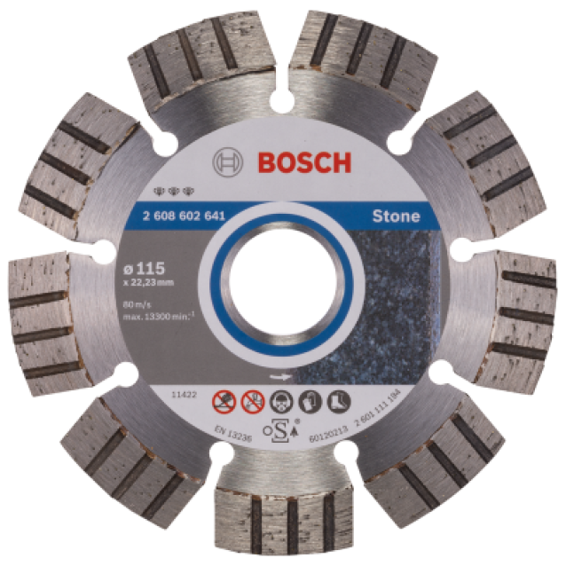 Disc diamantat Bosch Best for Stone 115 x 2.2