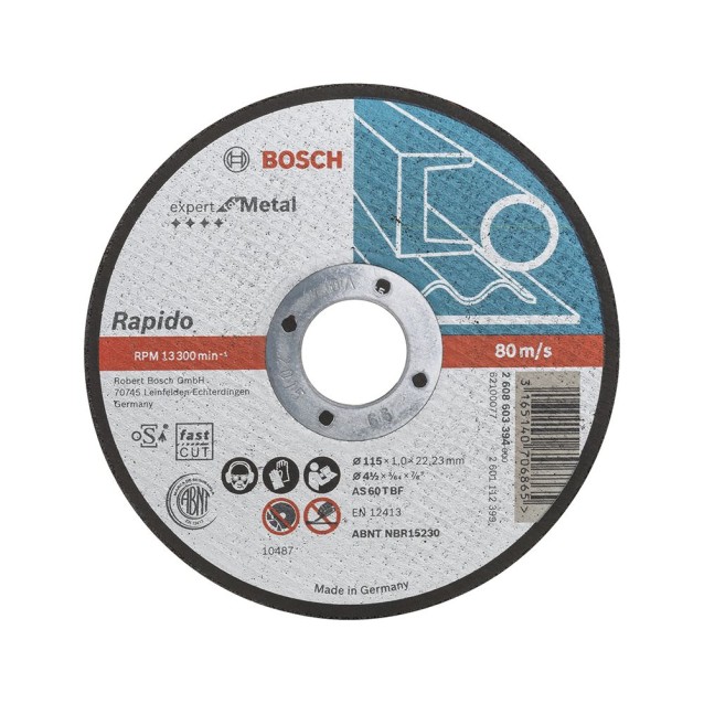 Disc de taiere Expert for Metal Bosch 115 x 1.0