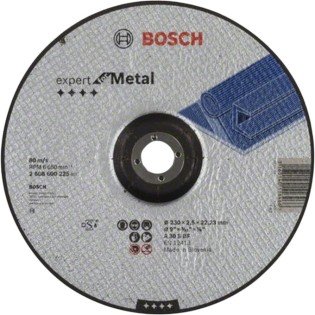 Disc de taiere Expert for Metal cu degajare Bosch 230 x 2.5 Disc de taiere Expert for Metal cu degajare Bosch 230 x 2.5