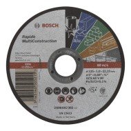 Disc de taiere Rapido Multiconstruct Bosch 125 x 1.0 Disc de taiere Rapido Multiconstruct Bosch 125 x 1.0