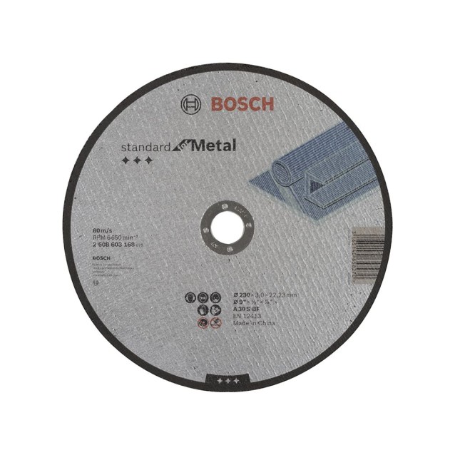 Disc de taiere Standard for Metal Bosch 230 x 3.0