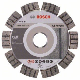 Disc diamantat Bosch Best for Concrete 125 x 2.2 Disc diamantat Bosch Best for Concrete 125 x 2.2