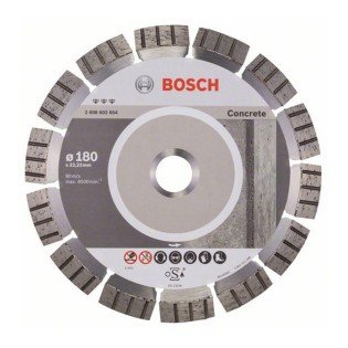 Disc diamantat Bosch Best for Concrete 180 x 2.4 Disc diamantat Bosch Best for Concrete 180 x 2.4