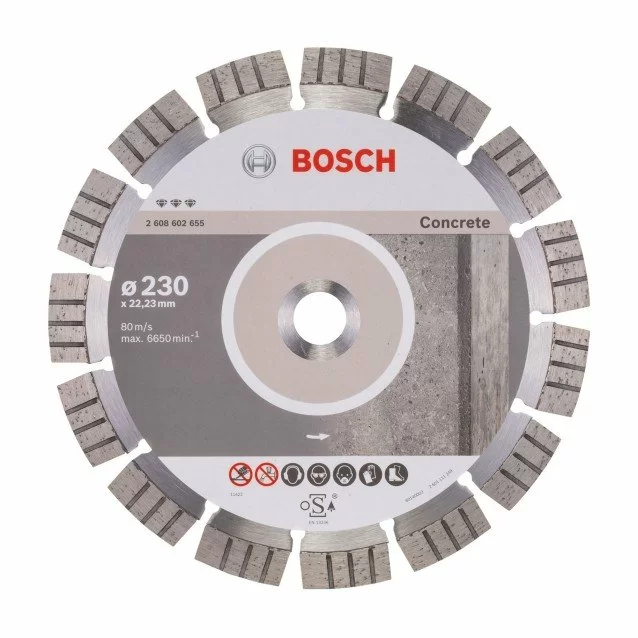 Disc diamantat Bosch Best for Concrete 230 x 2.4