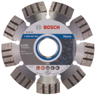 Disc diamantat Bosch Best for Stone 115 x 2.2 Disc diamantat Bosch Best for Stone 115 x 2.2