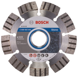 Disc diamantat Bosch Best for Stone 115 x 2.2 Disc diamantat Bosch Best for Stone 115 x 2.2