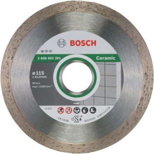 Disc diamantat Bosch Standard for Ceramic 115 x 1.6 Disc diamantat Bosch Standard for Ceramic 115 x 1.6