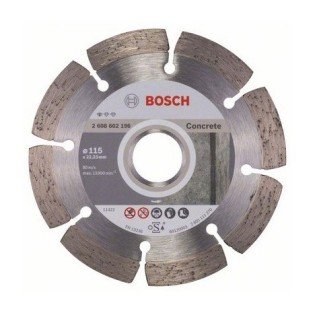 Disc diamantat Bosch Standard for Concrete 115 x 1.6 Disc diamantat Bosch Standard for Concrete 115 x 1.6