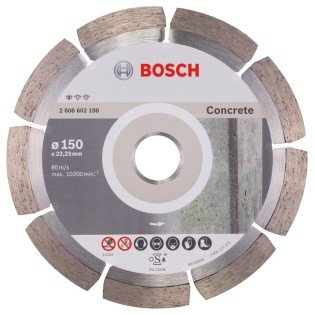 Disc diamantat Bosch Standard for Concrete 150 x 2 Disc diamantat Bosch Standard for Concrete 150 x 2