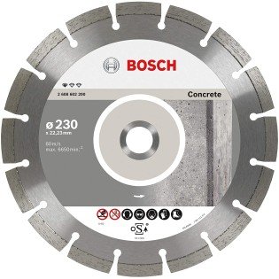 Disc diamantat Bosch Standard for Concrete 230 x 2.3 Disc diamantat Bosch Standard for Concrete 230 x 2.3