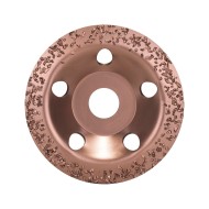 Disc oala placat cu carburi metalice pentru polizorul unghiular Bosch 115 Grosier Inclinat