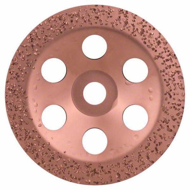 Disc oala placat cu carburi metalice pentru polizorul unghiular Bosch 180 Grosier