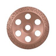 Disc oala placat cu carburi metalice pentru polizorul unghiular Bosch 180 Mediu Inclinat Disc oala placat cu carburi metalice pentru polizorul unghiular Bosch 180 Mediu Inclinat