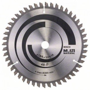 Panza Fierastrau Circular Bosch Multi Material 184 x 16 x 48 Panza Fierastrau Circular Bosch Multi Material 184 x 16 x 48
