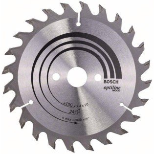 Panza Fierastrau Circular Bosch Optiline Wood 150 x 20 / 24 Panza Fierastrau Circular Bosch Optiline Wood 150 x 20 / 24