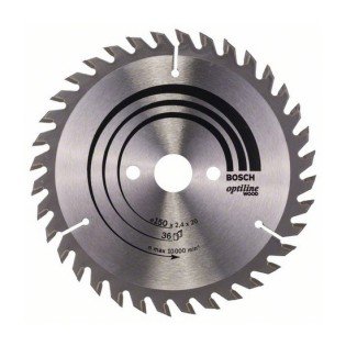 Panza Fierastrau Circular Bosch Optiline Wood 150 x 20 / 36 Panza Fierastrau Circular Bosch Optiline Wood 150 x 20 / 36