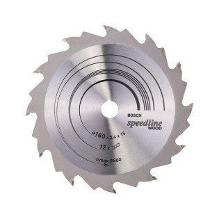 Panza Fierastrau Circular Bosch Speedline Wood 160 x 16 x 12 Panza Fierastrau Circular Bosch Speedline Wood 160 x 16 x 12
