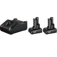 Set acumulatori BOSCH GBA 12V 6,0 Ah şi Încărcător rapid GAL 12V-40 Set acumulatori BOSCH GBA 12V 6,0 Ah şi Încărcător rapid GAL 12V-40