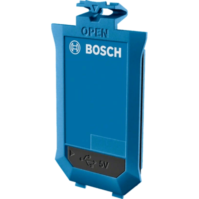 Acumulator Bosch 1608M00C43, 3.7 V, 1.0 Ah, pentru telemetru GLM 50-27 C / GLM 50-27 CG