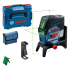 Set Nivela laser cu linii si puncte Bosch GCL 2-50 G