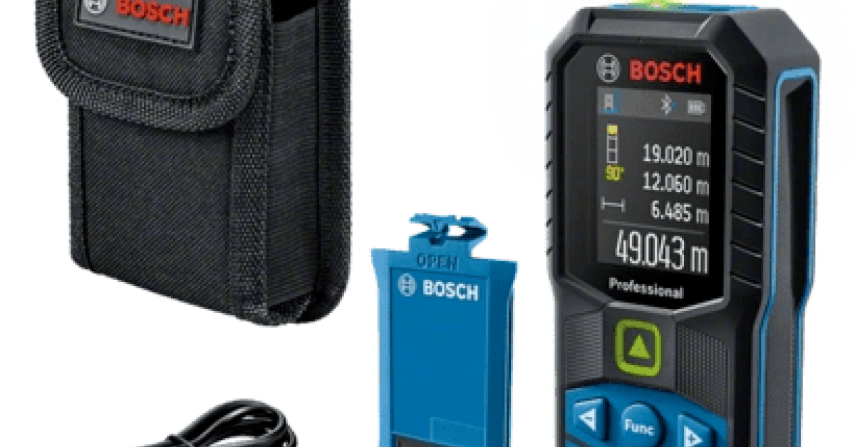 Glm Adaptor Telemetru cu laser Bosch GLM 50-27 CG plus adaptor Li-Ion BA 3.7 V 1.0 ...