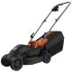 Masina de tuns gazonul cu motor electric Black Decker BEMW351-QS, 1000w, latime de taiere 32 cm, cos colector 35l