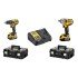Set 2 masini cu acumulatori Dewalt DCK2077P2T-QW