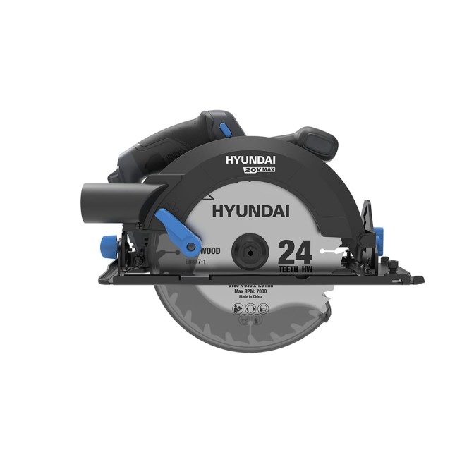 Fierastrau circular brushless cu acumulator 20V Hyundai CS20X-190 - SOLO