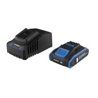 Set acumulator Hyundai 20V 2.0 ah si incarcator Hyundai 2A Set acumulator Hyundai 20V 2.0 ah si incarcator Hyundai 2A