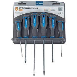 Trusă surubelnițe 6 piese HY-10122 Trusă surubelnițe 6 piese HY-10122