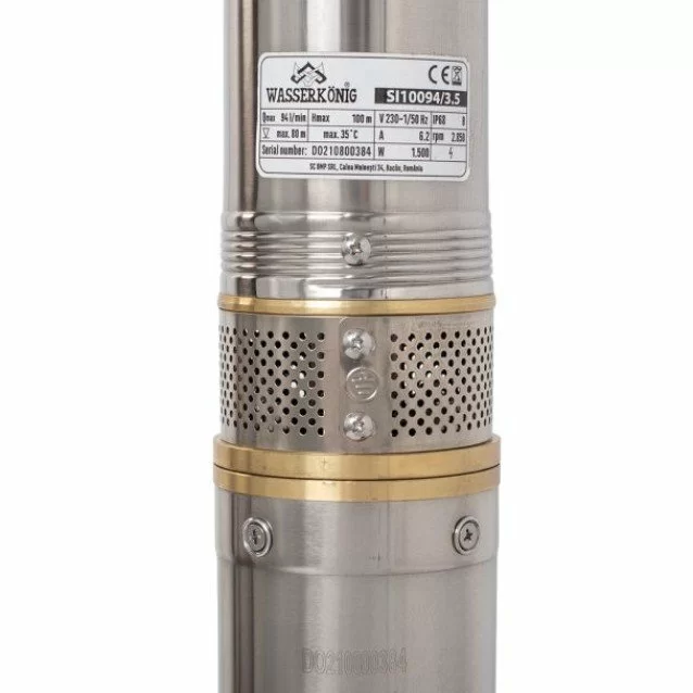 Pompa submersibila centrifugala multietajata ape curate Wasserkonig SI10094/3.5