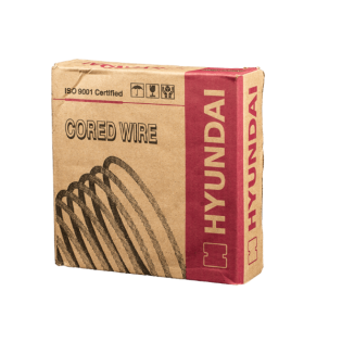 Sarma sudura tubulara Hyundai cu autoprotectie, fara gaz, diametrul de 1.0 mm, rola de 5 kg