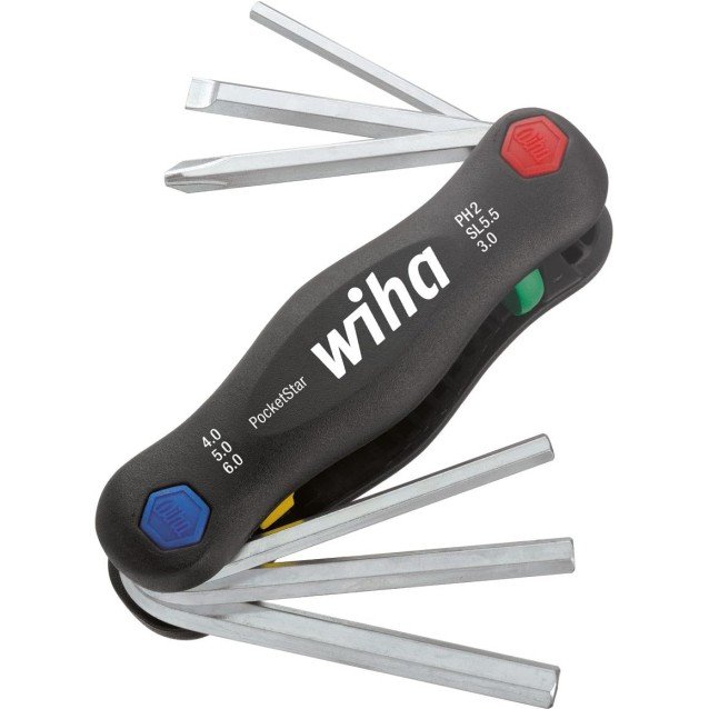 Scula multifunctionala pentru insurubare Wiha PocketStar 24861