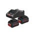 Starter set 2 Acumulatori BOSCH ProCORE 18V 8.0Ah, Incarcator rapid