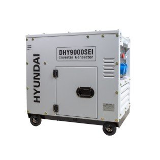 Generator de curent inverter monofazat cu motor diesel Hyundai DHY-9000SEi, 6.5kw Generator de curent inverter monofazat cu motor diesel Hyundai DHY-9000SEi, 6.5kw