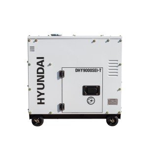 Generator de curent inverter trifazat cu motor diesel Hyundai DHY9000SEi-T, 6.5kw