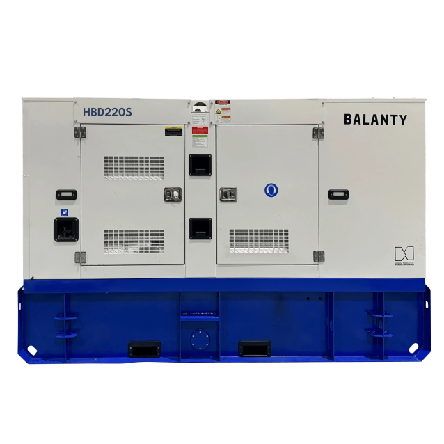 Generator de curent trifazat Balanty  HBD220S cu motor diesel, controller Deep Sea, 220kVA