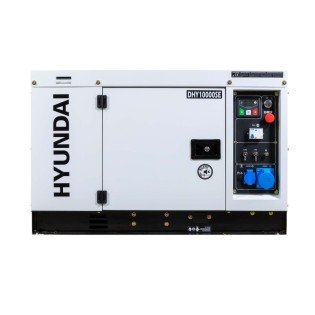 Generator de curent trifazat Hyundai DHY10000SE-T cu motor diesel, 10.6kVA