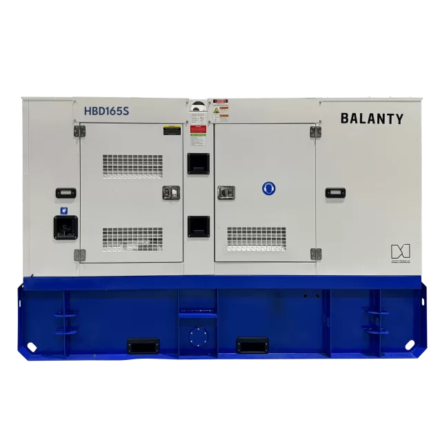 Generator de curent trifazat cu motor diesel Balanty by Hyundai HBD165S, 132 kW